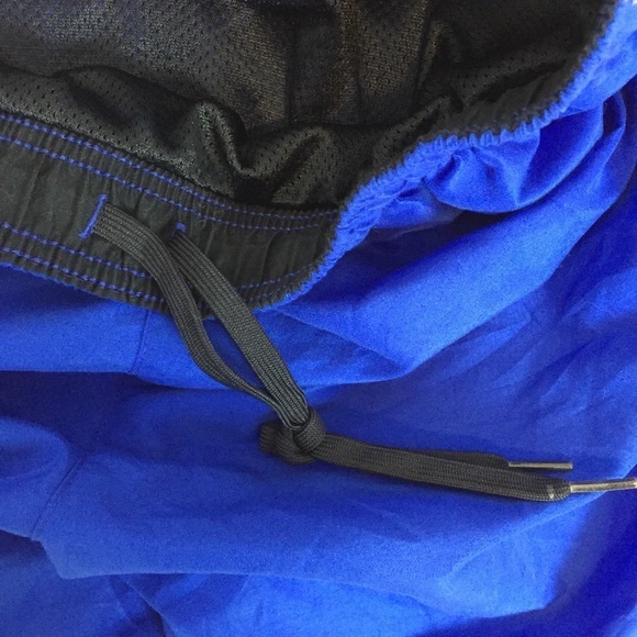 Nike Board Shorts Mens Large 30W Royal Blue Lined Swim Trunks - Picture 7 of 7